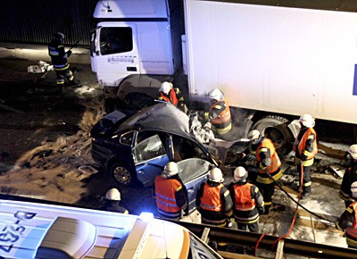 LKW Unfall