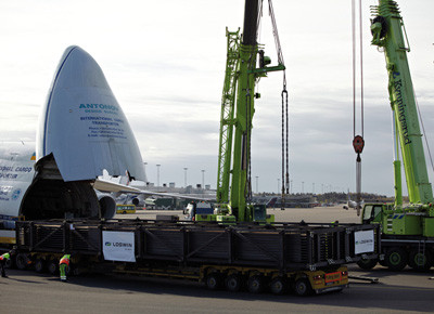 Logwin, Luftfracht, Flugzeug