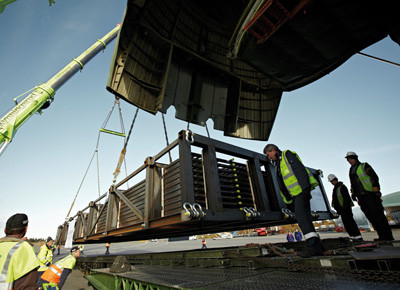 Logwin, Luftfracht, Flugzeug 