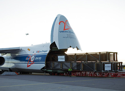 Logwin, Luftfracht, Flugzeug 