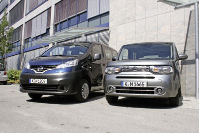 Nissan Cube vs. NV200