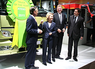 IAA Eröffnung Rundgang Daimler