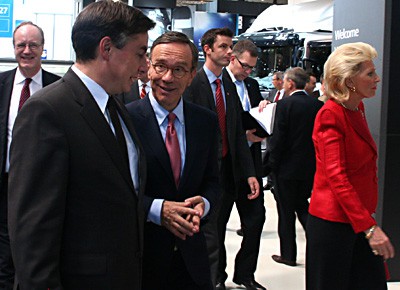 IAA Eröffnung Rundgang Wissmann McAllister