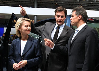 IAA Eröffnung Rundgang VW