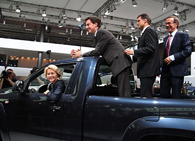 IAA Eröffnung Rundgang VW