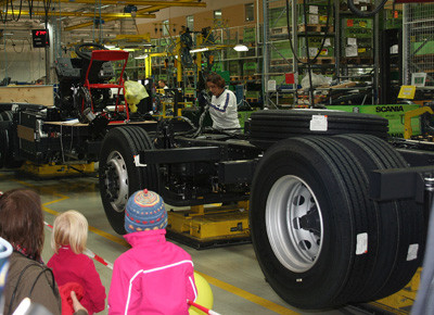 Scania, Tag der offenen Tür, Werk, Produktion