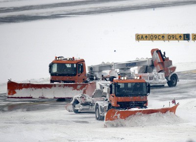 Flughafen Hannover, Schneechaos