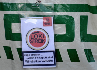 Streik, GDL, Lokführer, Gewerkschaft 