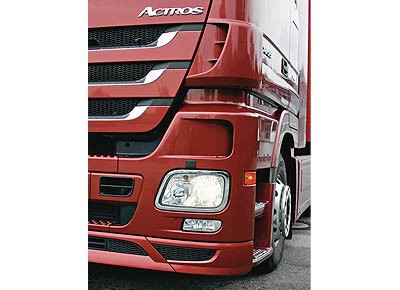 Test Actros 1855