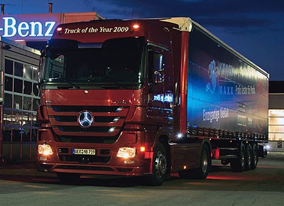 Test Actros 1855
