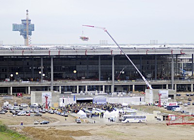 Richtfest, BBI-Terminal, Flughafen, Berlin