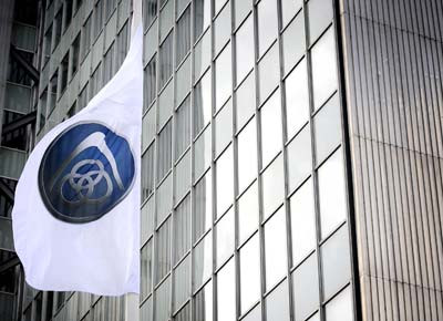 Thyssen Krupp, Flagge, Firmensitz