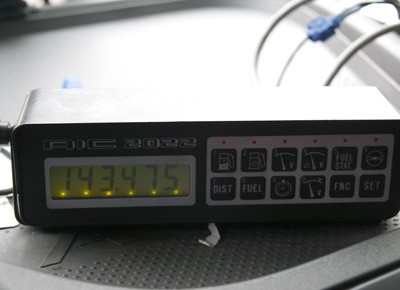 Verbrauchsrunde Messgerät 