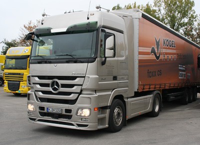 Verbrauchsrunde, Mercedes Actros, Test und Technik 