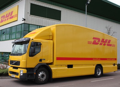 Hybrid-LKW, Volvo, DHL 