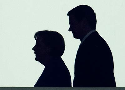 Merkel CDU Westerwelle FDP