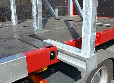 Stahlmattentransport 