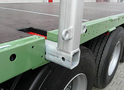 Stahlmattentransport 