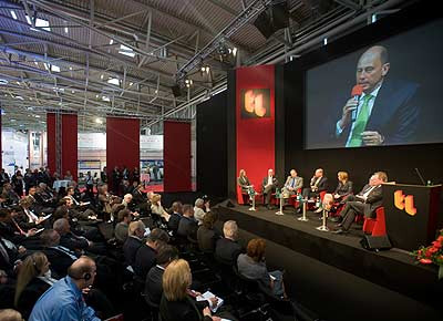 Transport Logistic 2009 Eröffnung Tiefensee