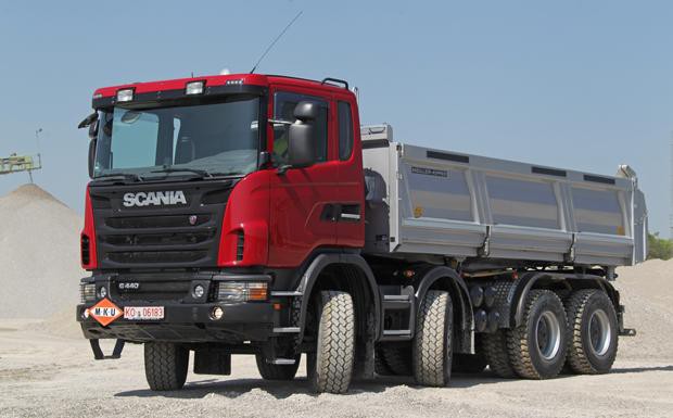 Test Scania G 440 CB 8x4 MHZ