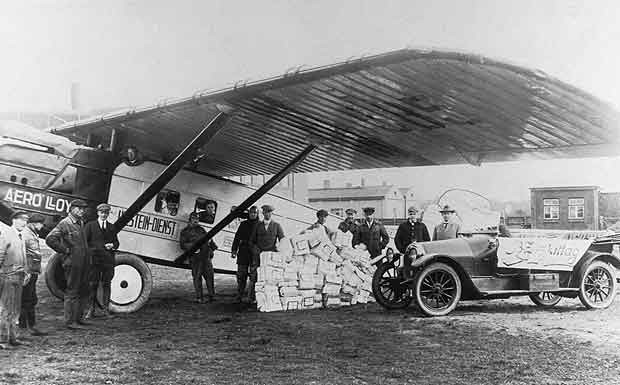 100 Jahre Luftfracht