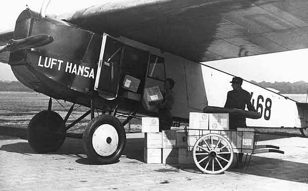 100 Jahre Luftfracht