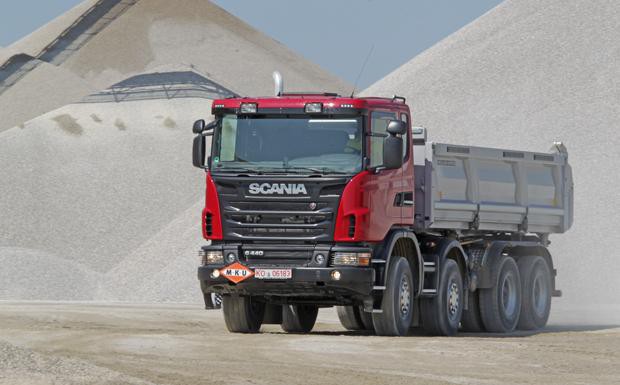 Test Scania G 440 CB 8x4 MHZ