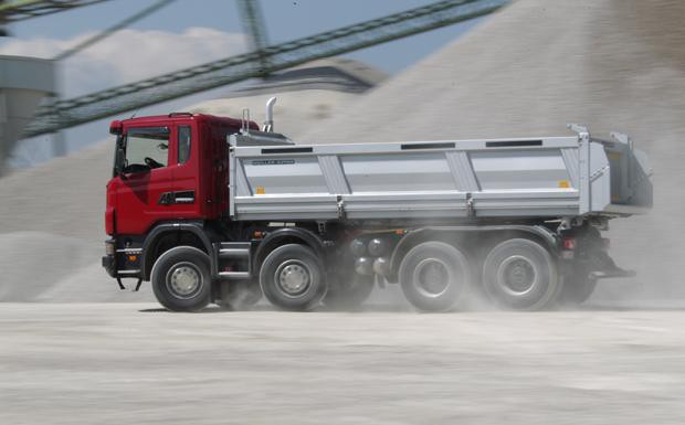 Test Scania G 440 CB 8x4 MHZ