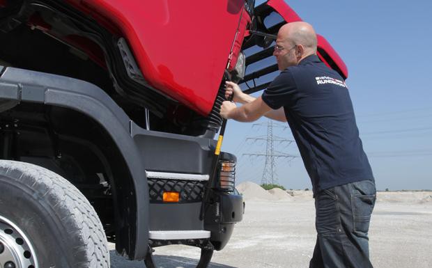 Test Scania G 440 CB 8x4 MHZ