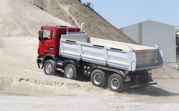 Test Scania G 440 CB 8x4 MHZ