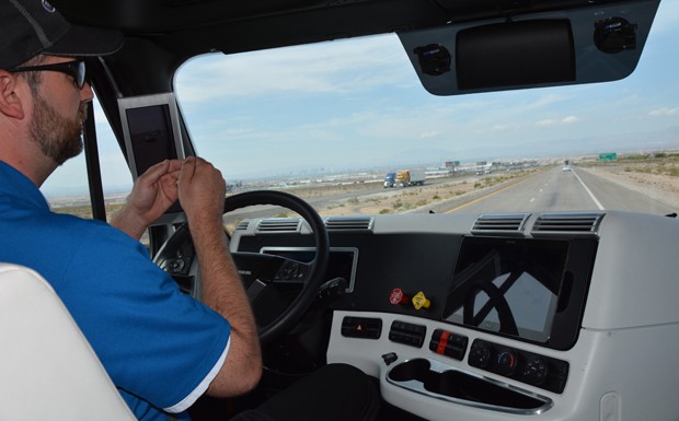 Autonom fahrender Freightliner, Future Truck, USA, Lkw