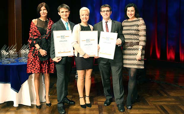 Impressionen von der Preisverleihung Best Azubi 2015