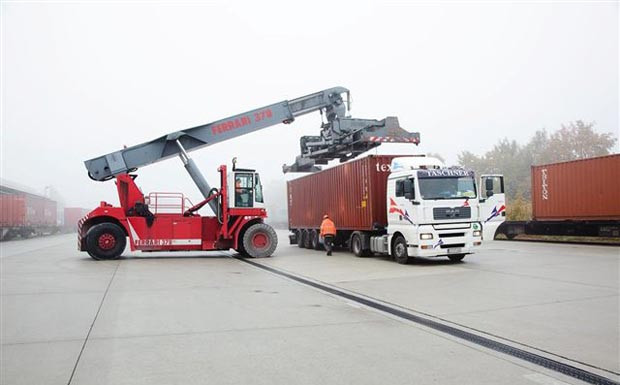 Ladungssicherung Container