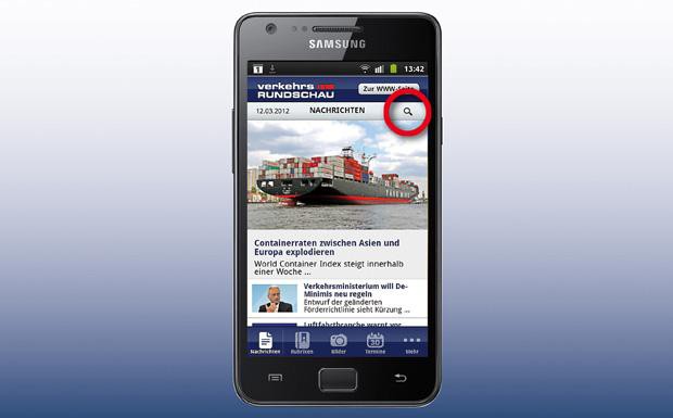 VerkehrsRundschau, mobil, Web-App, Android, Apple, Blackberry