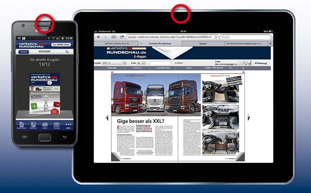 VerkehrsRundschau, mobil, Web-App, Android, Apple, Blackberry