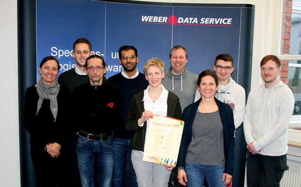 Weber Data Service Weihnachtsaktion