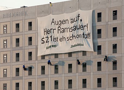 Proteste gegen Stuttgart 21