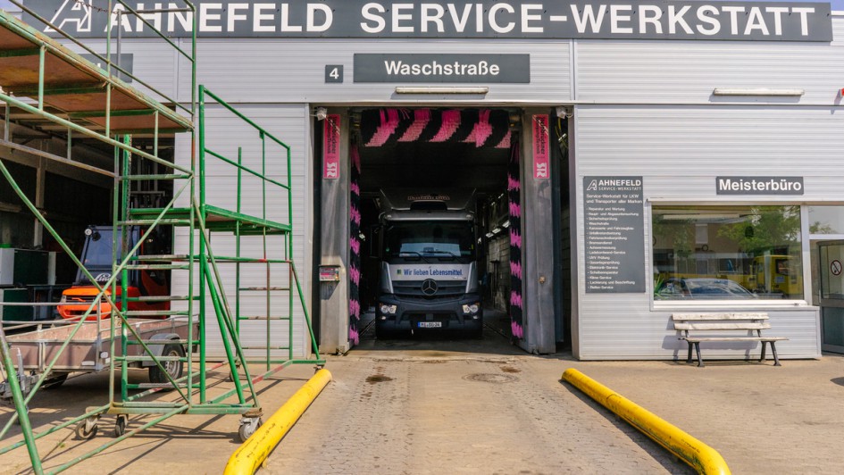 Ahnefeld Minden Spedition Werkstatt