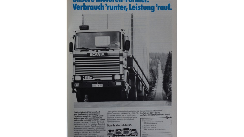 Werbeanzeige 75 Jahre