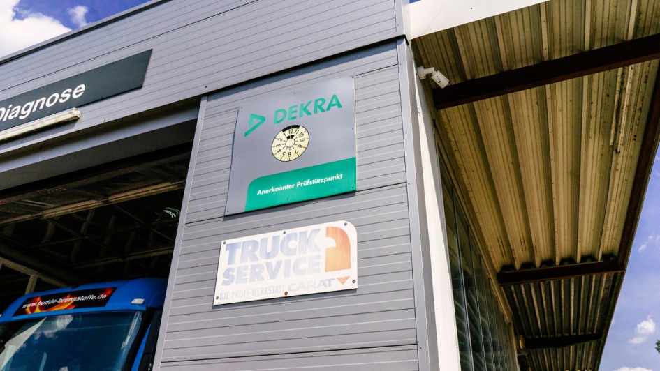 Ahnefeld Minden Spedition Werkstatt DEKRA