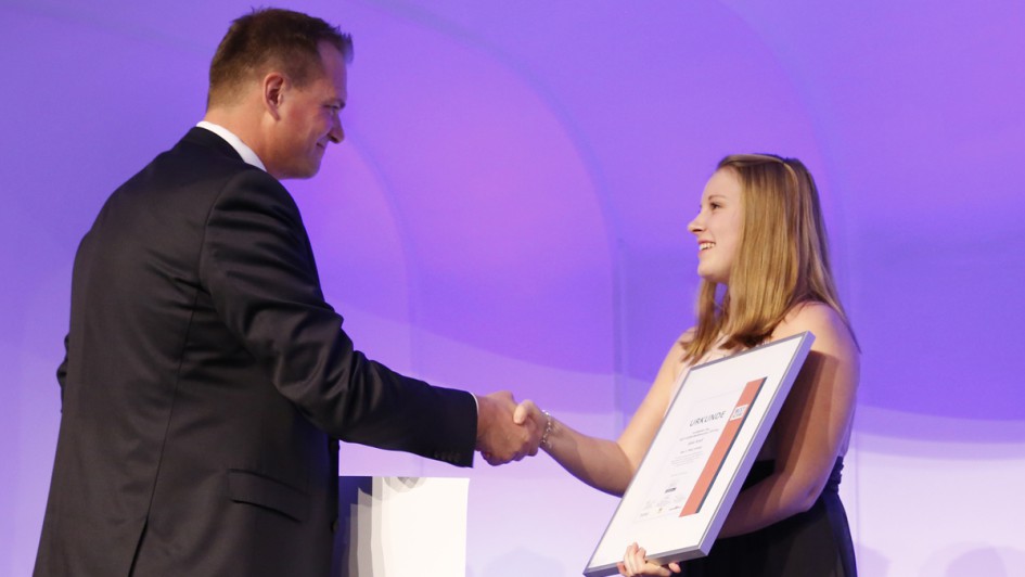 VR Gala, Best Azubi, Julia Kroll, Nagel-Group, Florian Janz, Fumo