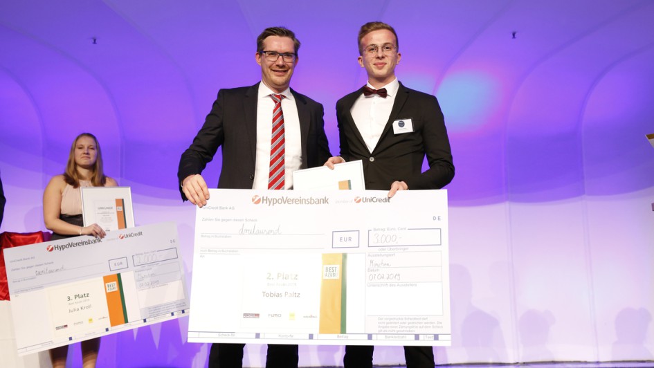 VR Gala, Best Azubi, Tobias Platz, Schenker, Marcel Frings, SVG
