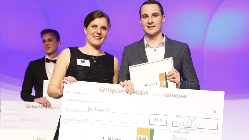 VR Gala, Best Azubi, Tobias Koch, Kühne + Nagel, Julia Thomsen, KRAVAG