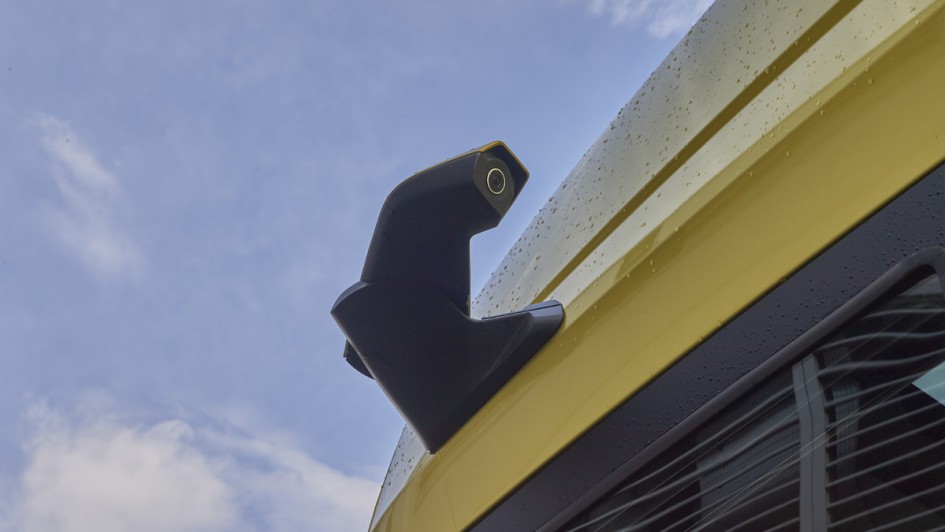 DAF gelb Spiegelersatzsystem