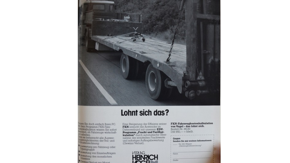 Werbeanzeige 75 Jahre