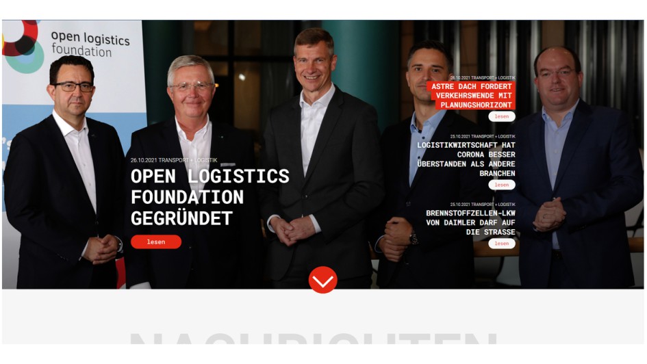 Screenshot der Nachrichten-Seite von verkehrsrundschau.de 2023