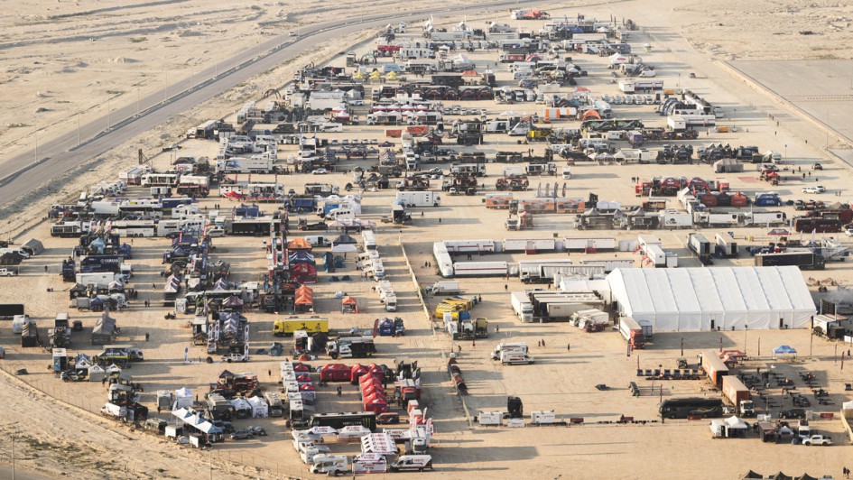 Bivouac Al-Hofuf Etappe 4 