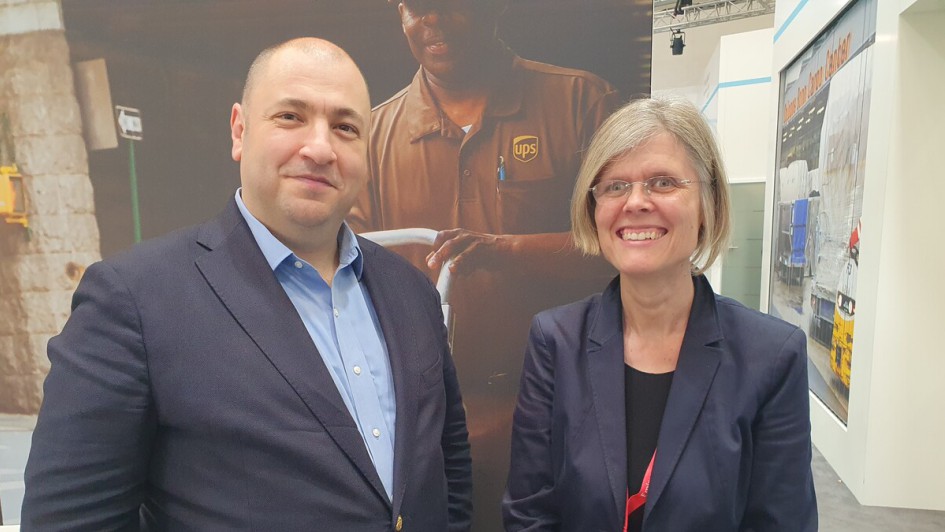 Eva Hassa auf der Transport Logistic