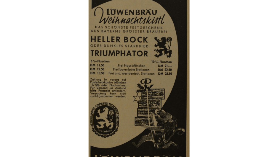 Werbeanzeige 75 Jahre