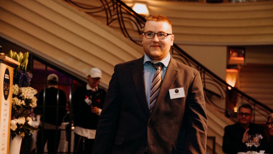 Justin Richter bei Best Azubi 2022